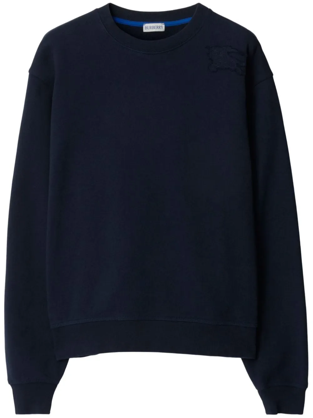 NAVY BLUE COTTON CREW NECK sold by Lord & Taylor