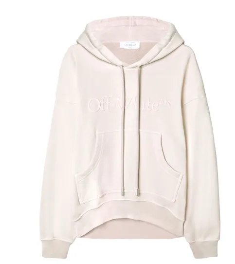 POWDER PINK COTTON HOODIE sold by Lord & Taylor product image thumbnail 5