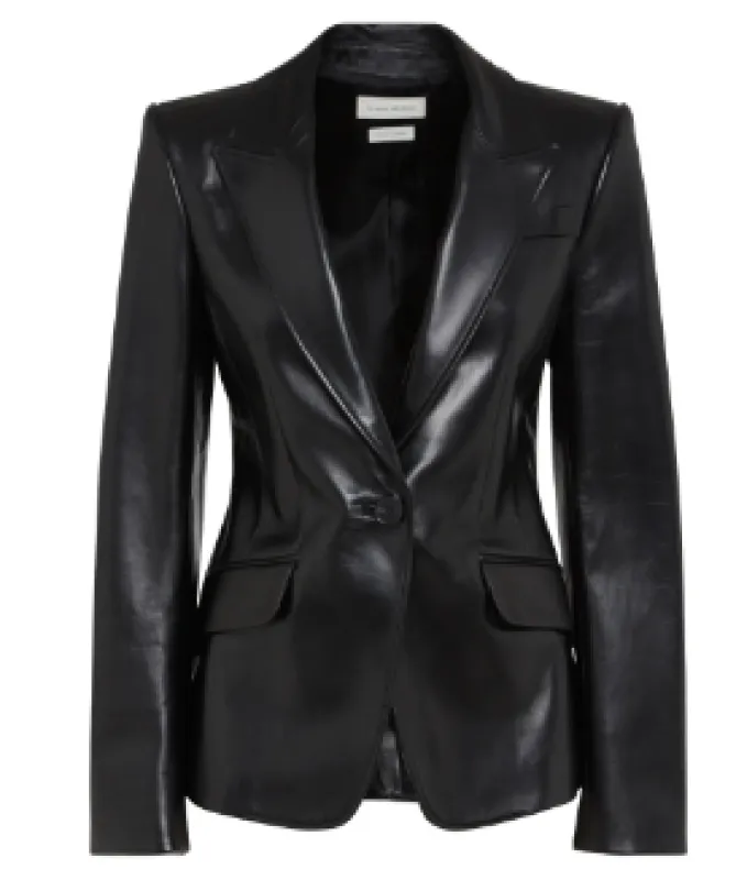 LUXURIOUS 100% LEATHER JACKET made by Alexander McQueen