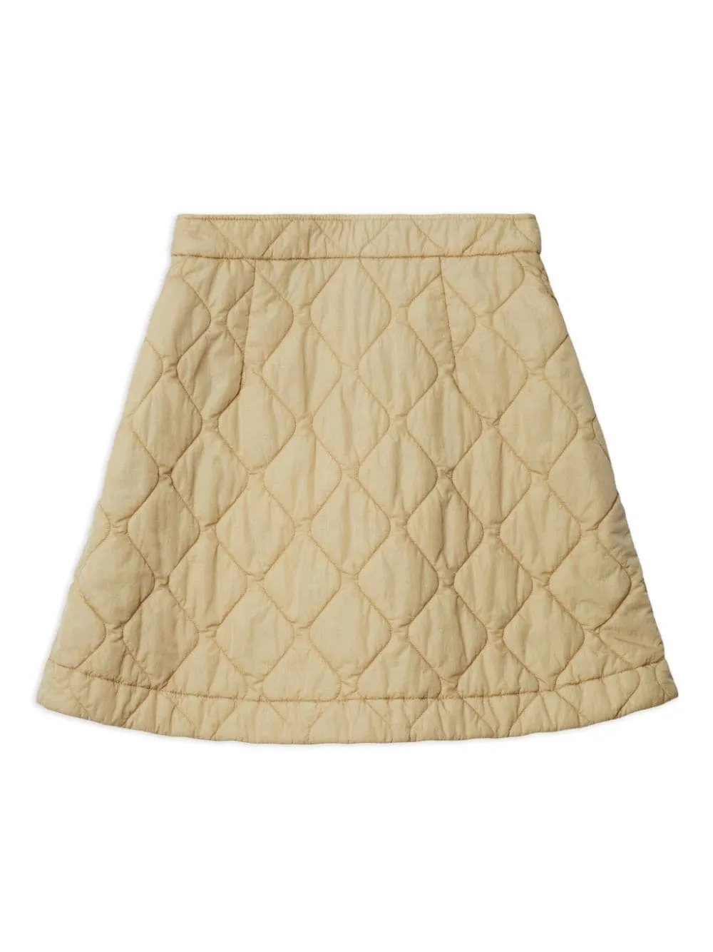 ALMOND BEIGE QUILTED A-LINE SKIRT sold by Lord & Taylor product image thumbnail 5