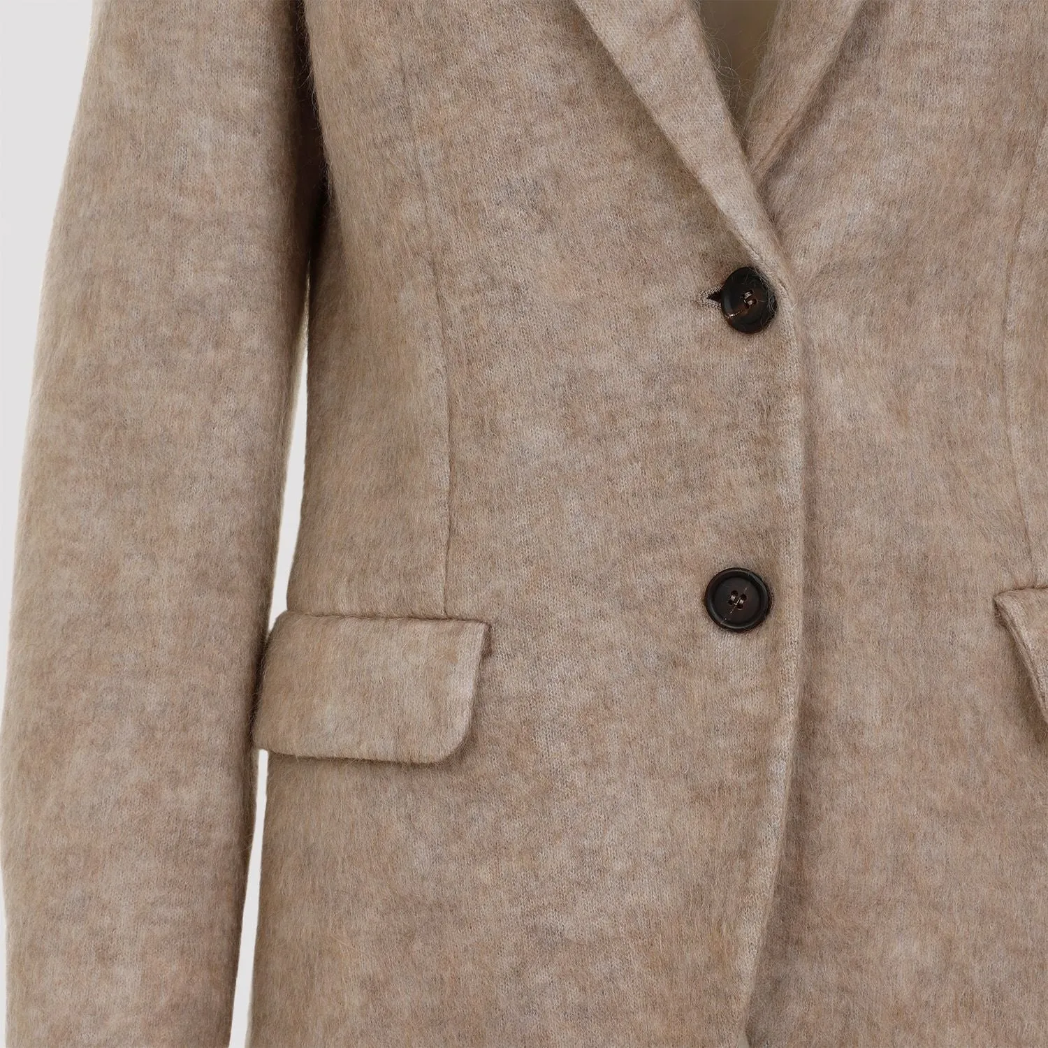 LIGHT BROWN JACKET WITH MONILI DETAILING sold by Lord & Taylor product image thumbnail 5