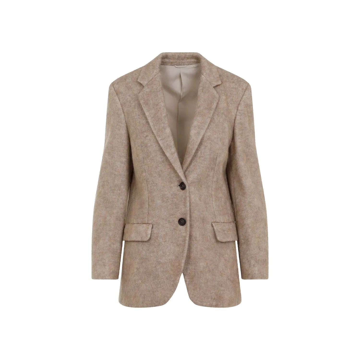 LIGHT BROWN JACKET WITH MONILI DETAILING sold by Lord & Taylor product image thumbnail 2