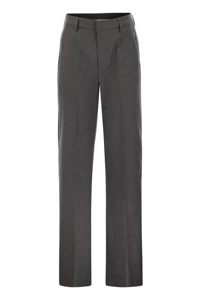 JANICE - WIDE WOOL PANTS sold by Lord & Taylor