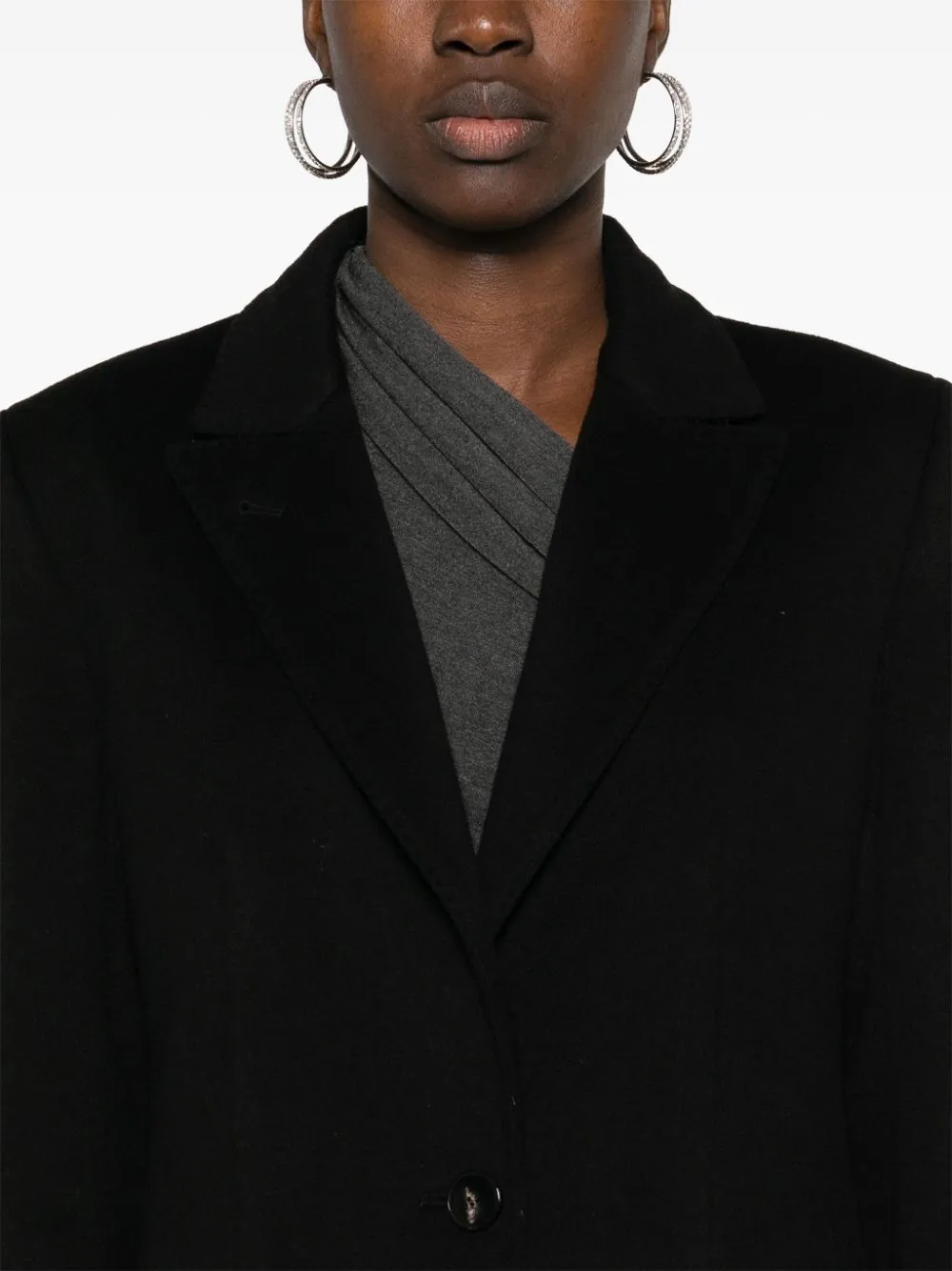 WOOL SINGLE-BREASTED COAT sold by Lord & Taylor product image thumbnail 4