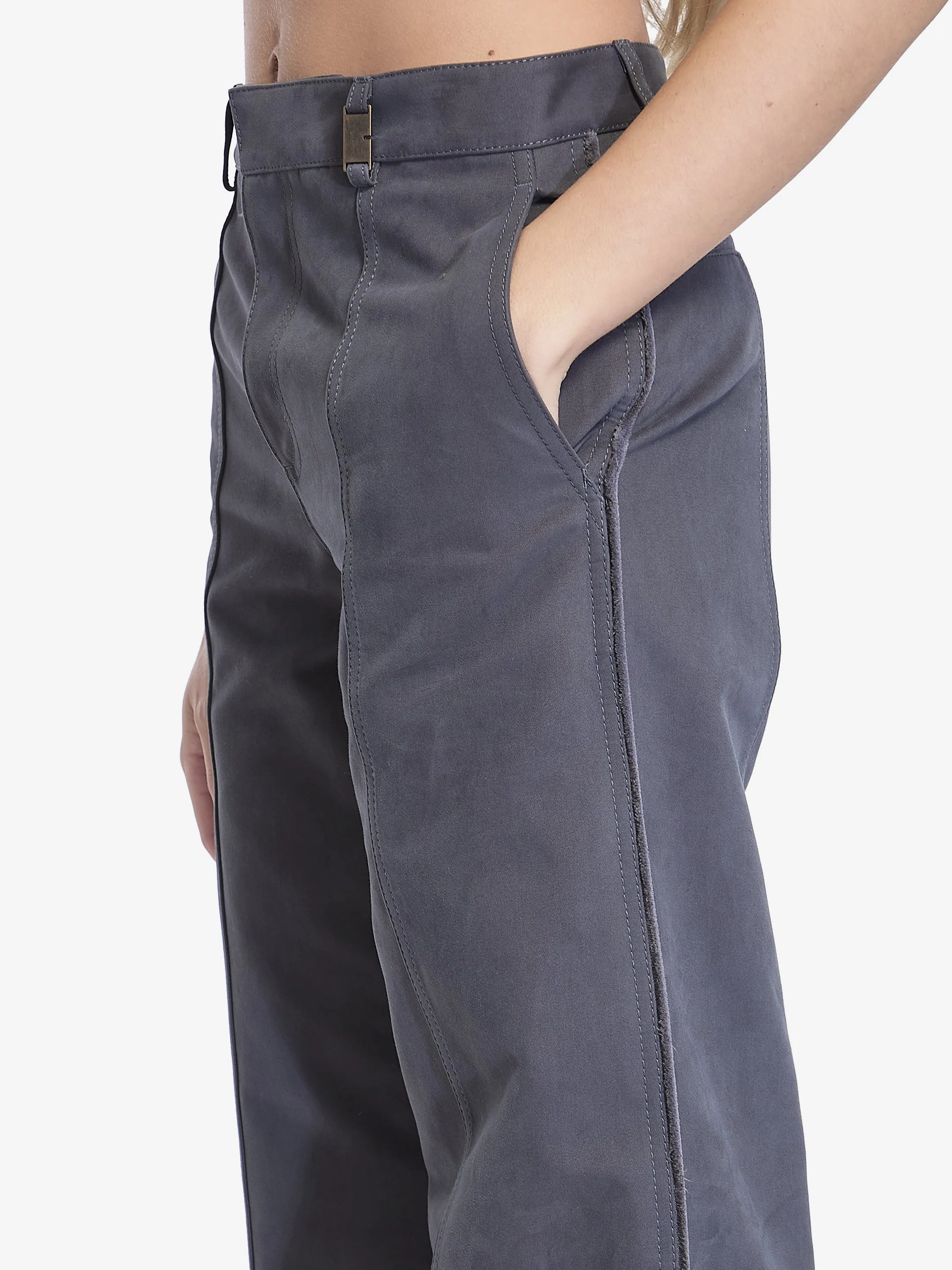 TROUSERS IN COTTON AND NYLON sold by Lord & Taylor product image thumbnail 4