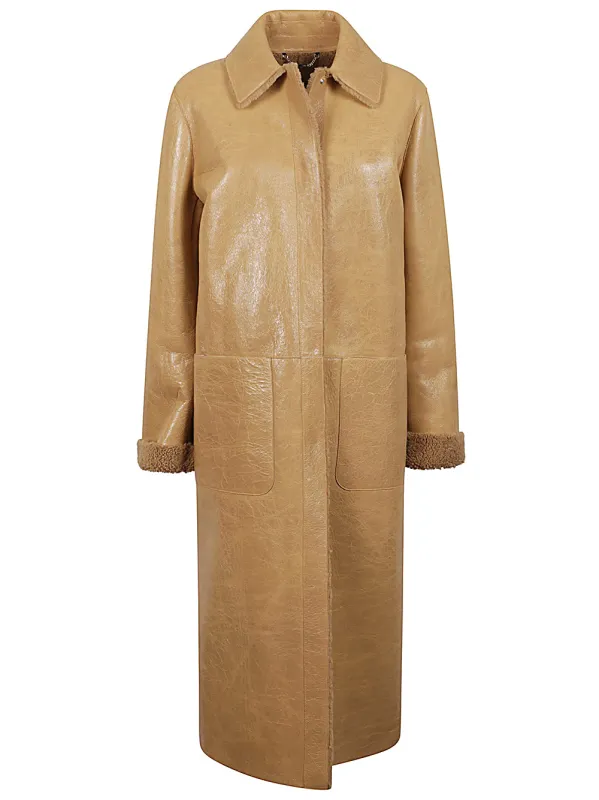 LEATHER COAT sold by Lord & Taylor