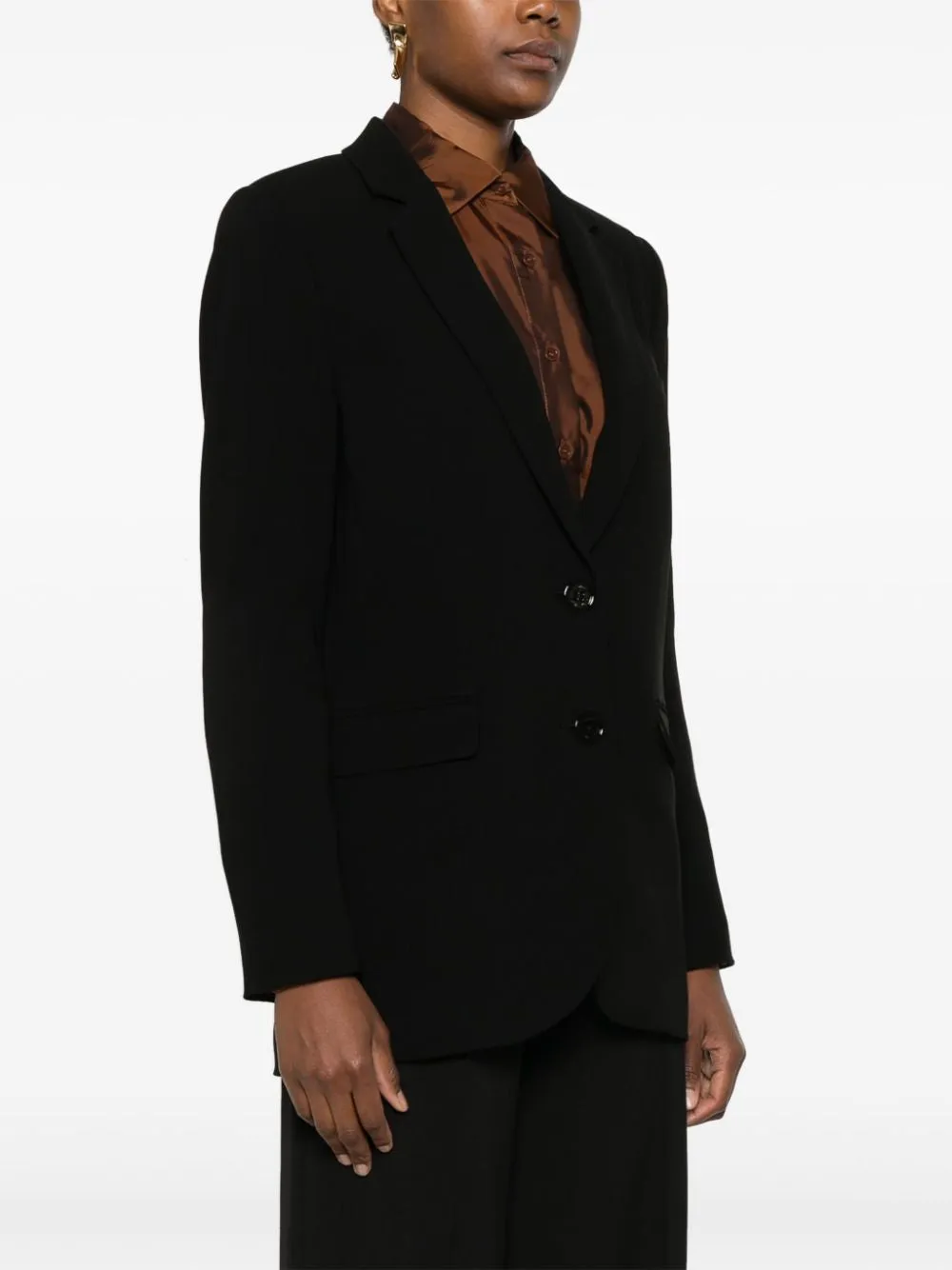 BLACK MENSY BLAZER 2 BUTTONS sold by Lord & Taylor product image thumbnail 3