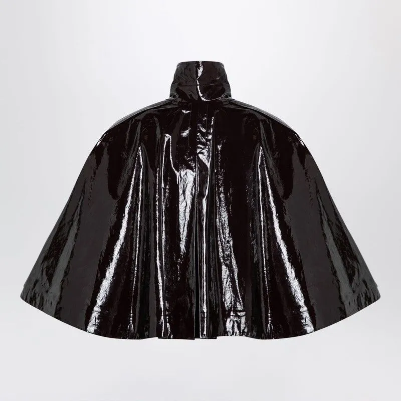 SHORT BROWN SHINY COTTON CAPE sold by Lord & Taylor product image thumbnail 2
