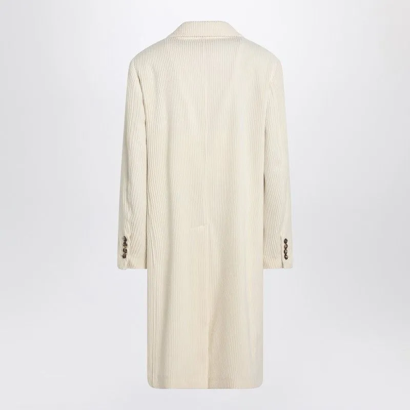 IVORY CORDUROY COAT sold by Lord & Taylor product image thumbnail 2