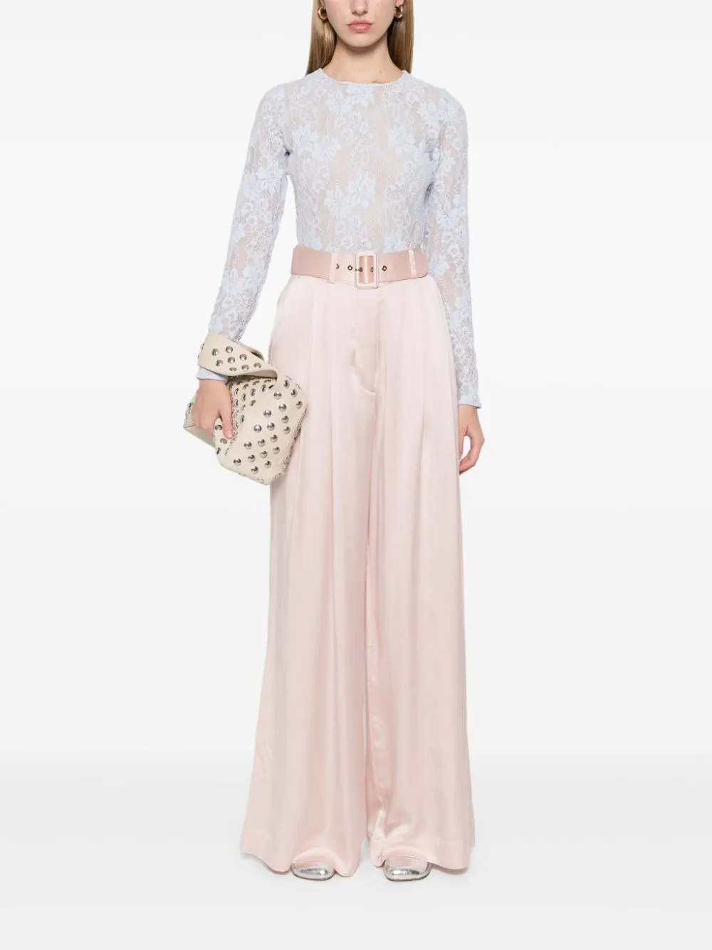 SILK PALAZZO PANTS sold by Lord & Taylor product image thumbnail 2