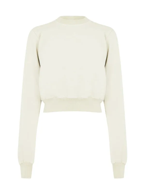PEARL CROPPED SWEATSHIRT sold by Lord & Taylor
