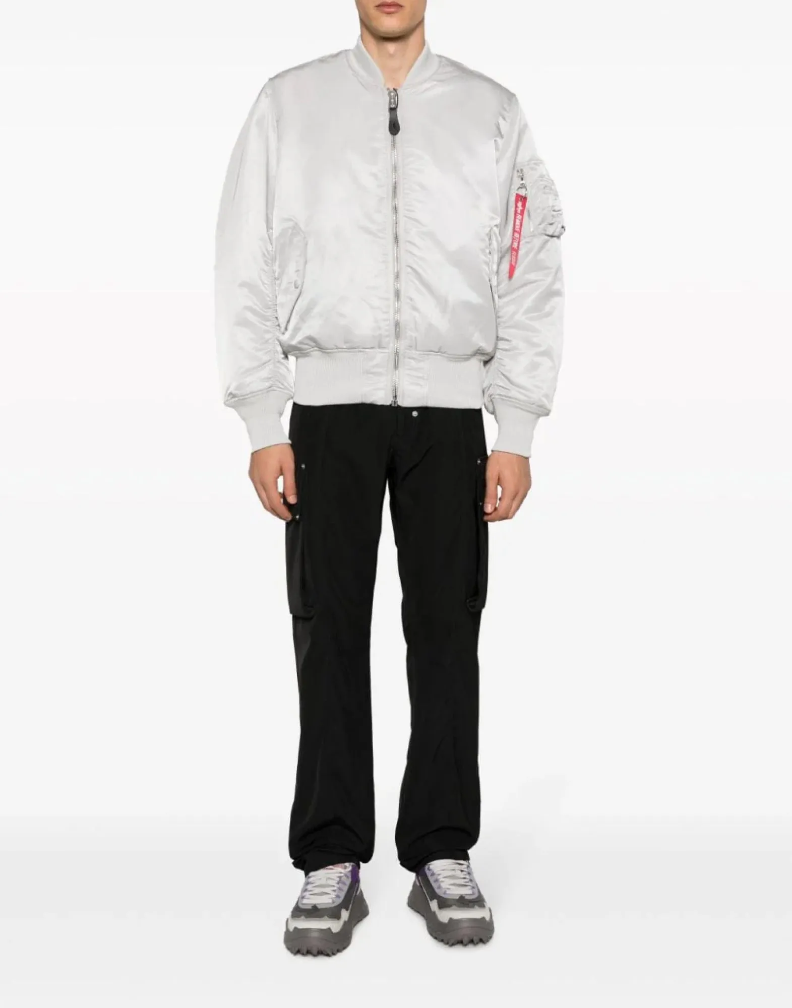 MA-1 REVERSIBLE OVERSIZED BOMBER JACKET sold by Lord & Taylor product image thumbnail 2