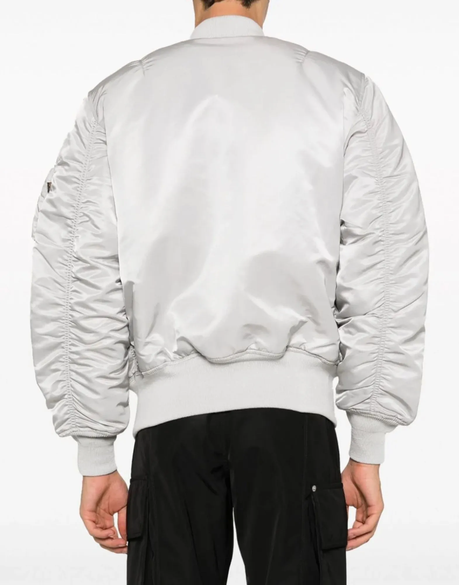 MA-1 REVERSIBLE OVERSIZED BOMBER JACKET sold by Lord & Taylor product image thumbnail 4