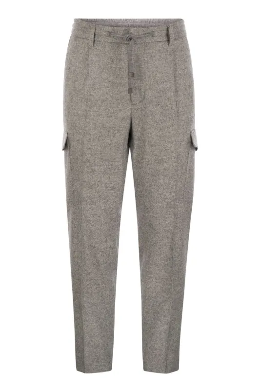 FLANNEL CARGO TROUSERS sold by Lord & Taylor