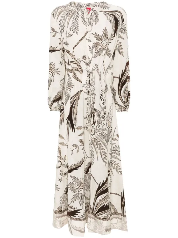 PRINTED SILK DRESS sold by Lord & Taylor