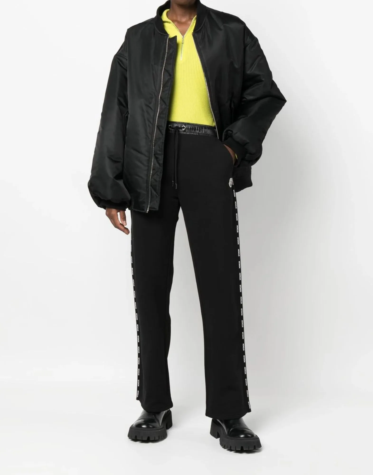 LOGO TRIM DRAWSTRING TRACK PANTS sold by Lord & Taylor product image thumbnail 2