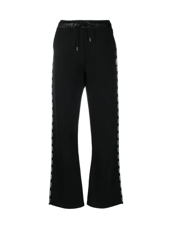 LOGO TRIM DRAWSTRING TRACK PANTS made by Lord & Taylor