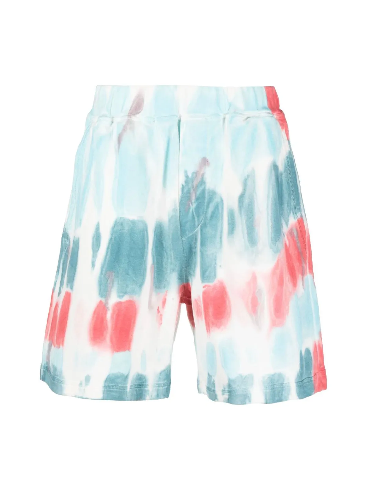 TIE DYE DISTRESSED RELAX FIT SHORTS sold by Lord & Taylor