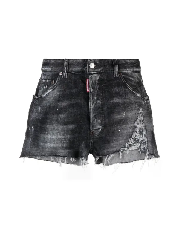 RAW CUT BAGGY DENIM SHORTS sold by Lord & Taylor