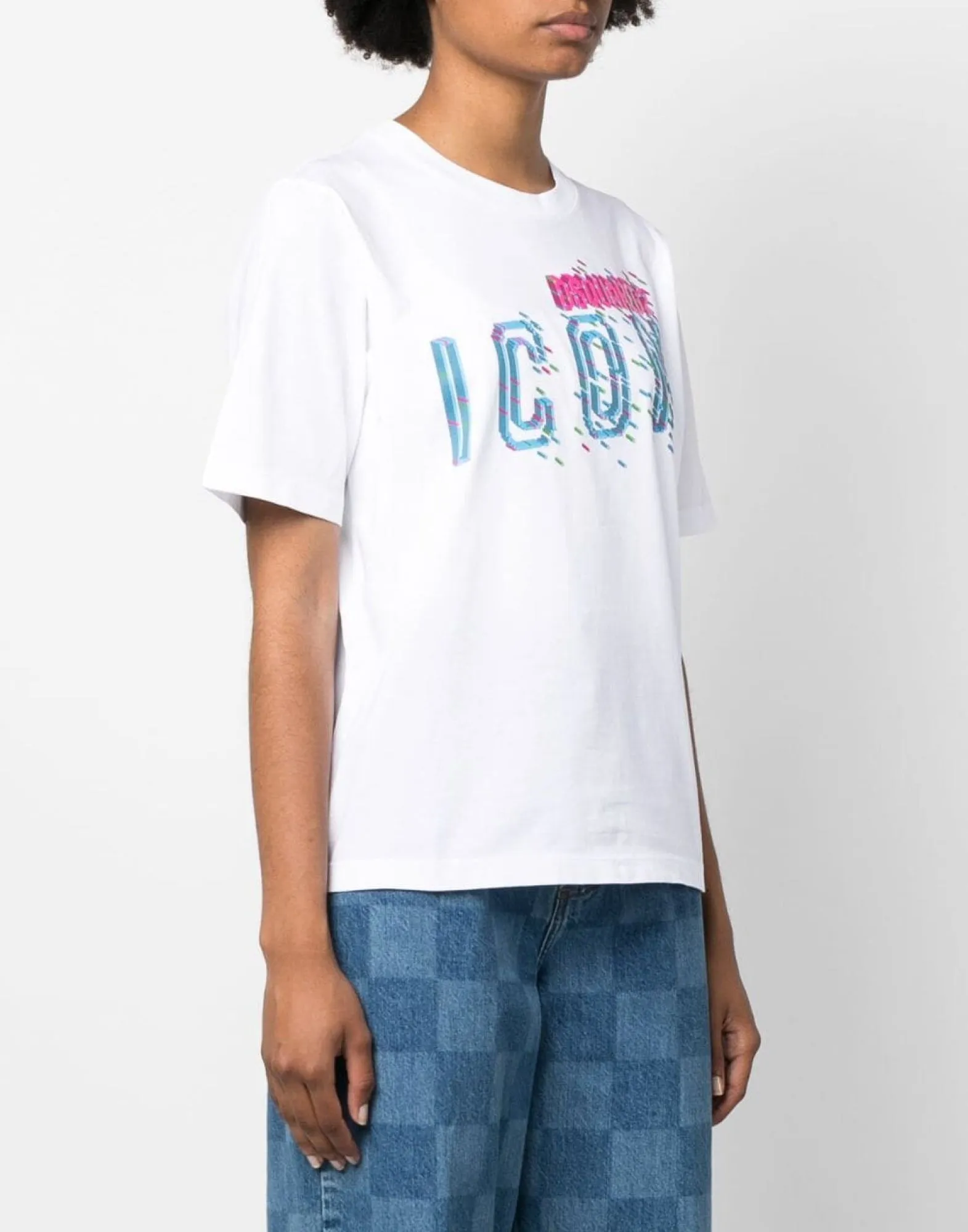 ICON PRINT LOGO T-SHIRT sold by Lord & Taylor product image thumbnail 3