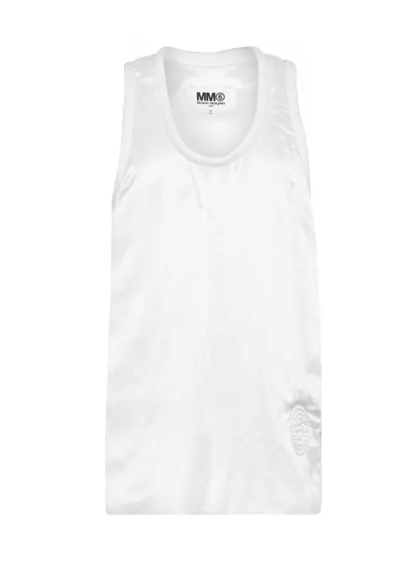 MM6 LOGO PADDED TANK TOP sold by Lord & Taylor