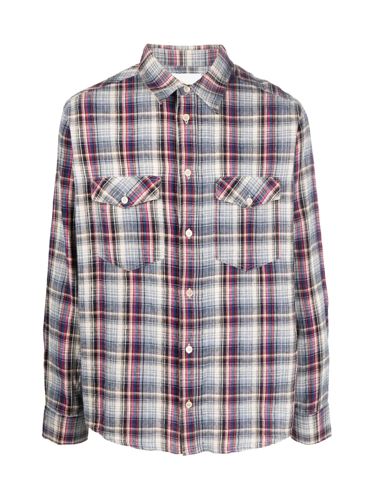 LYDIAN COTTON LINEN CHECK SHIRT sold by Lord & Taylor
