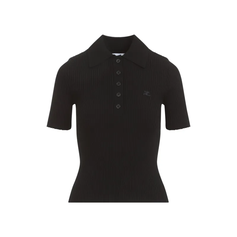 SIGNATURE RIBBED KNIT POLO sold by Lord & Taylor