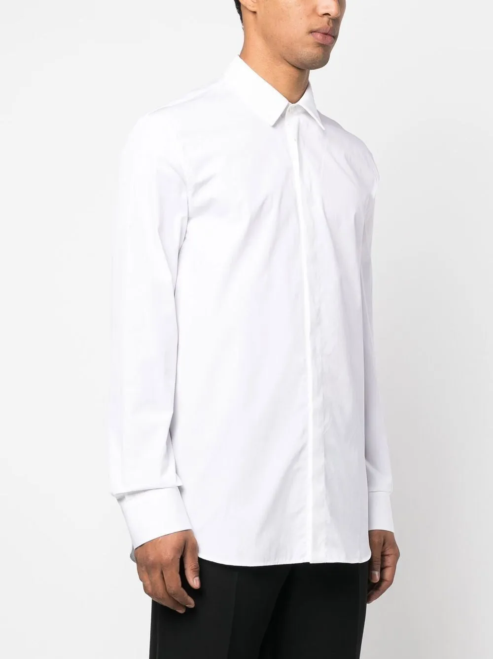 SHIRT IN COTTON POPLIN sold by Lord & Taylor product image thumbnail 3