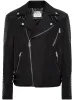 PHILIPP PLEIN PADDED-DETAIL LEATHER BIKER JACKET sold by Lord & Taylor
