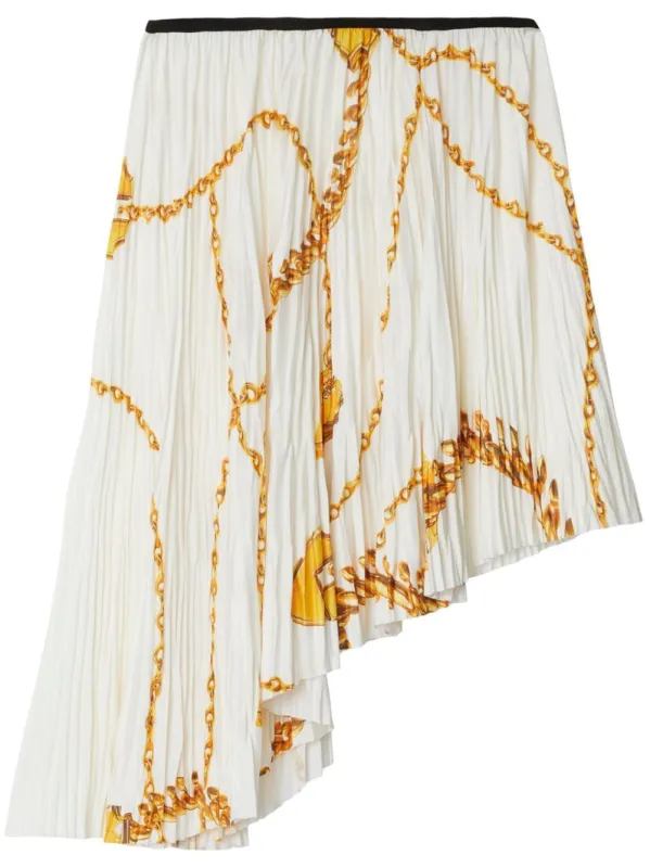 PLEATED SHORT SKIRT  made by Burberry