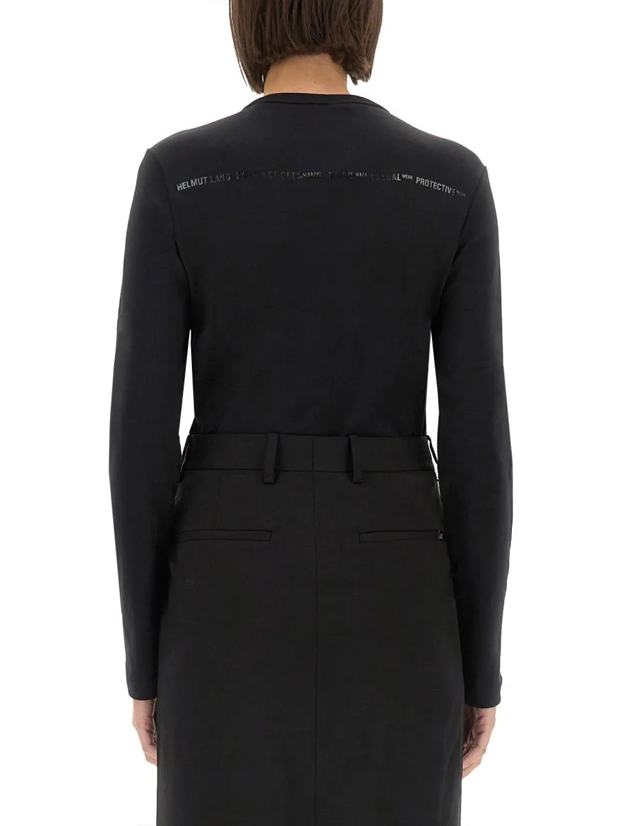 SLIM FIT T-SHIRT WITH LOGO sold by Lord & Taylor product image thumbnail 3