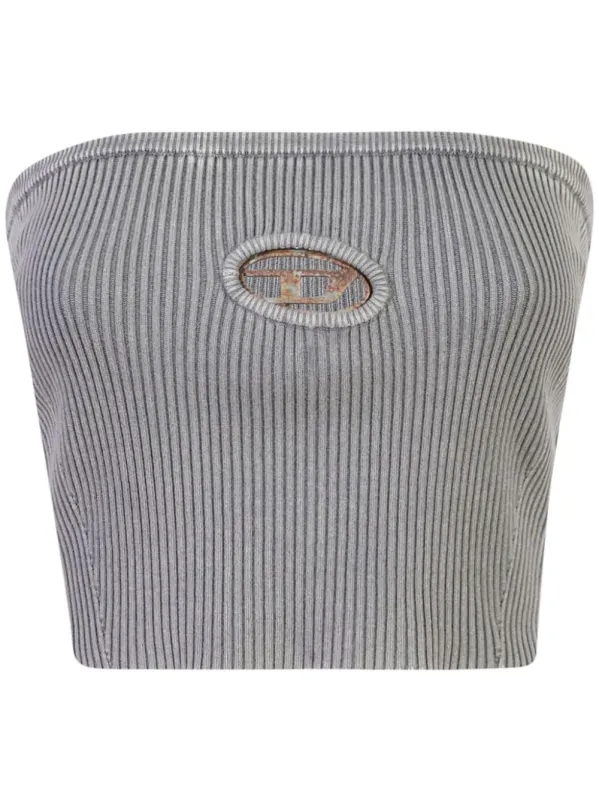 SLIM FIT 80% COTTON, 18% POLYAMIDE, 2% ELASTANE TOP sold by Lord & Taylor