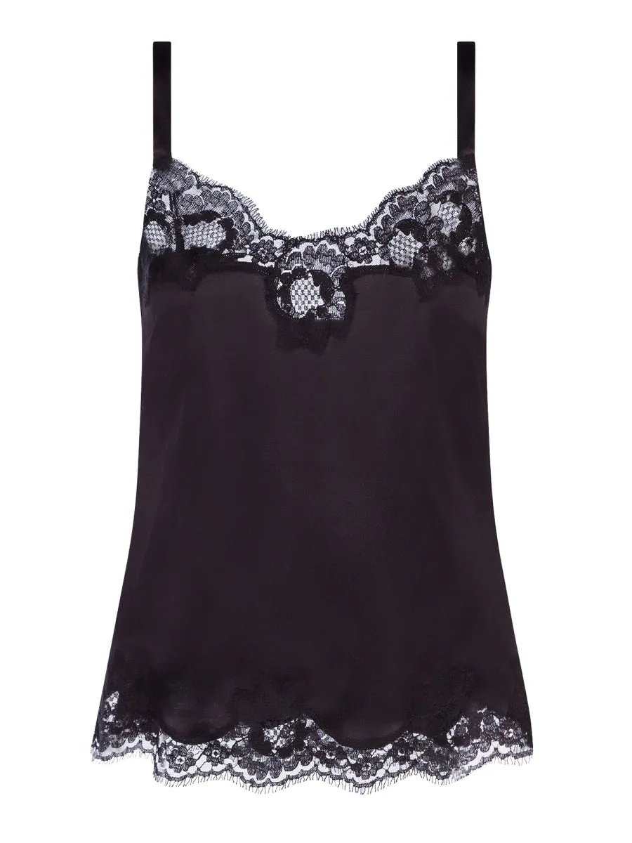 SATIN LINGERIE TOP sold by Lord & Taylor product image thumbnail 2