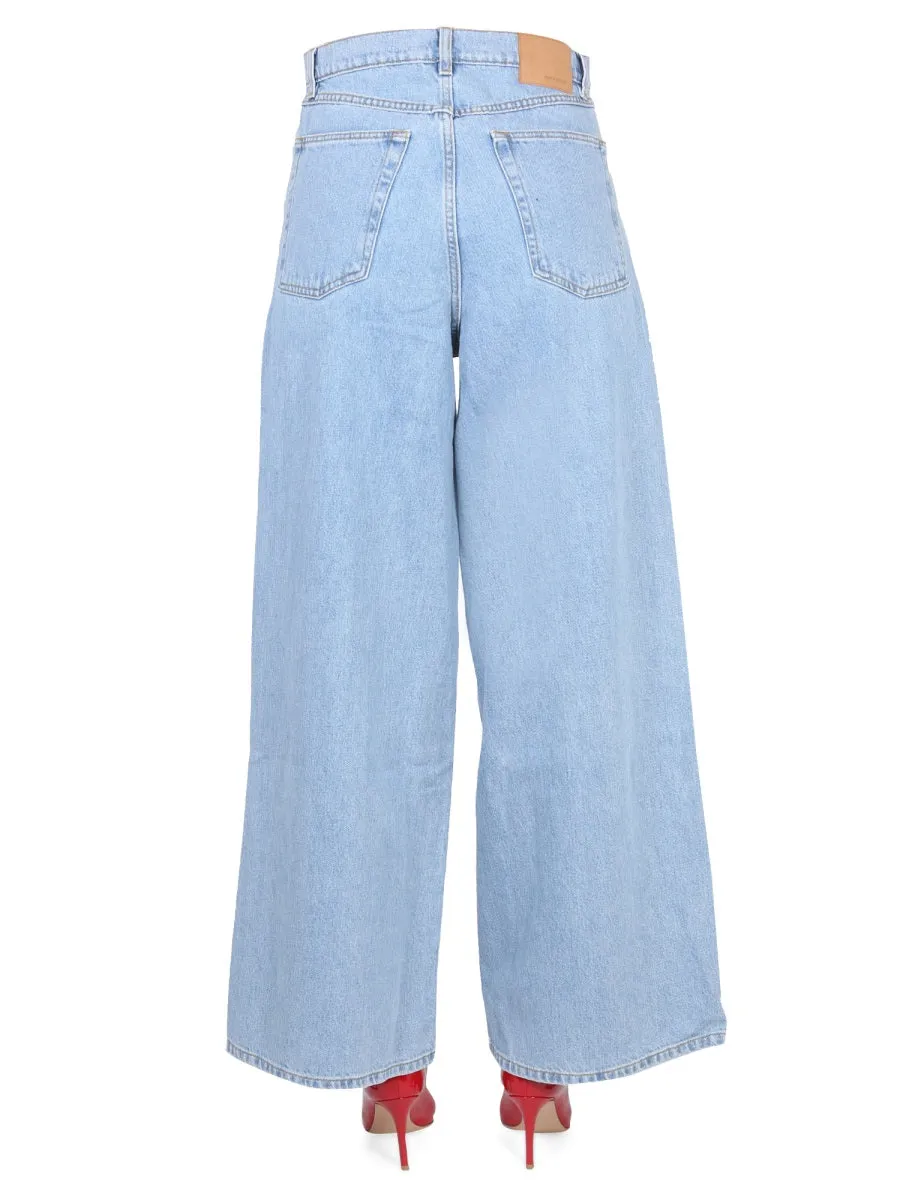 JEANS WIDE LEG sold by Lord & Taylor product image thumbnail 4
