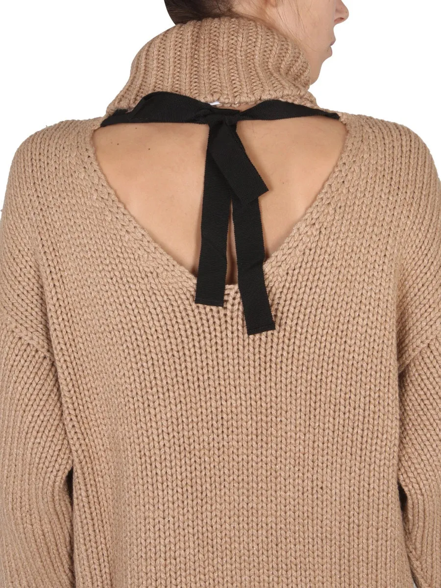 WOOL AND LUREX BLEND SWEATER sold by Lord & Taylor product image thumbnail 4