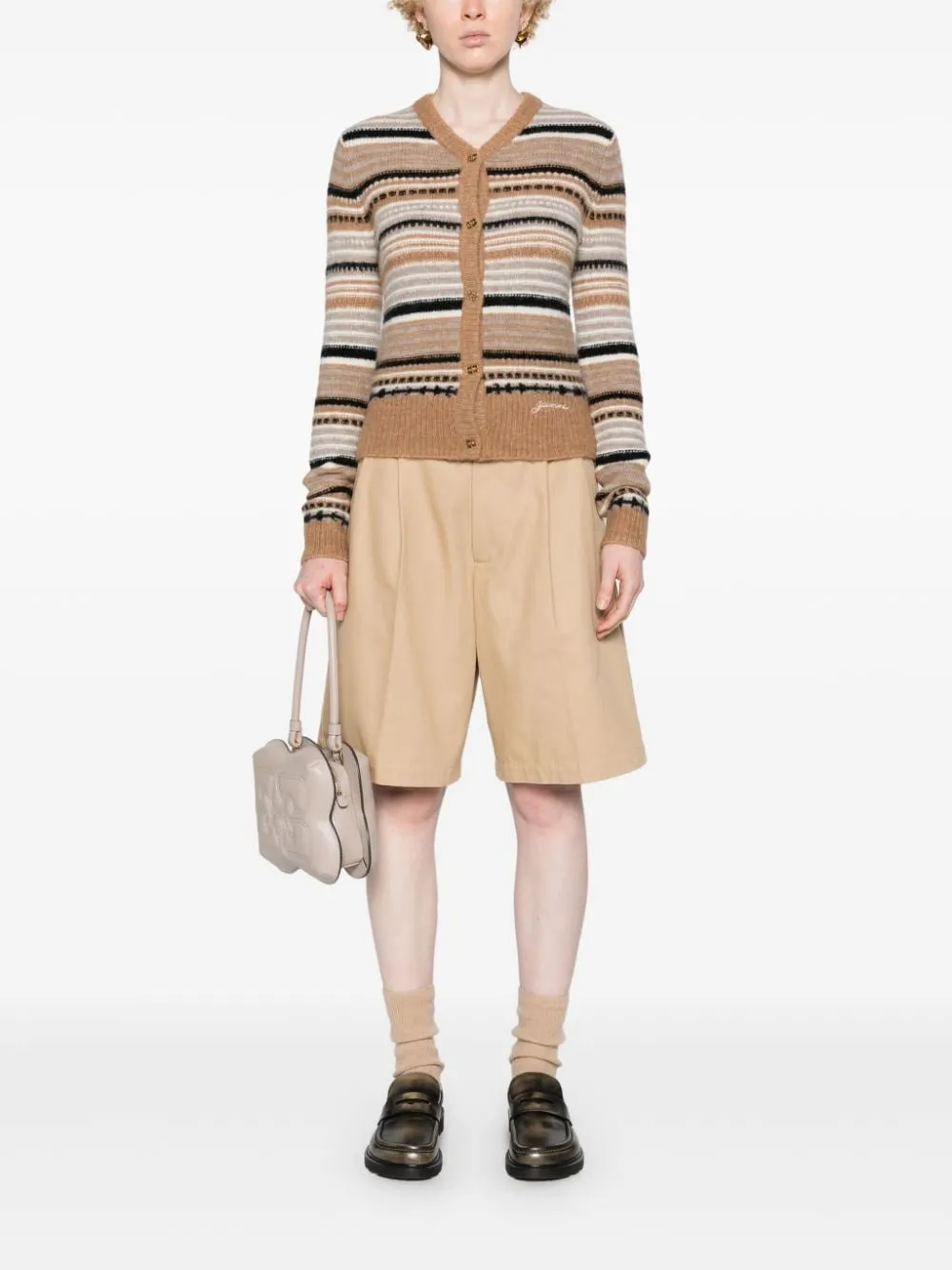 CARDIGAN WITH STRIPE PATTERN sold by Lord & Taylor product image thumbnail 4