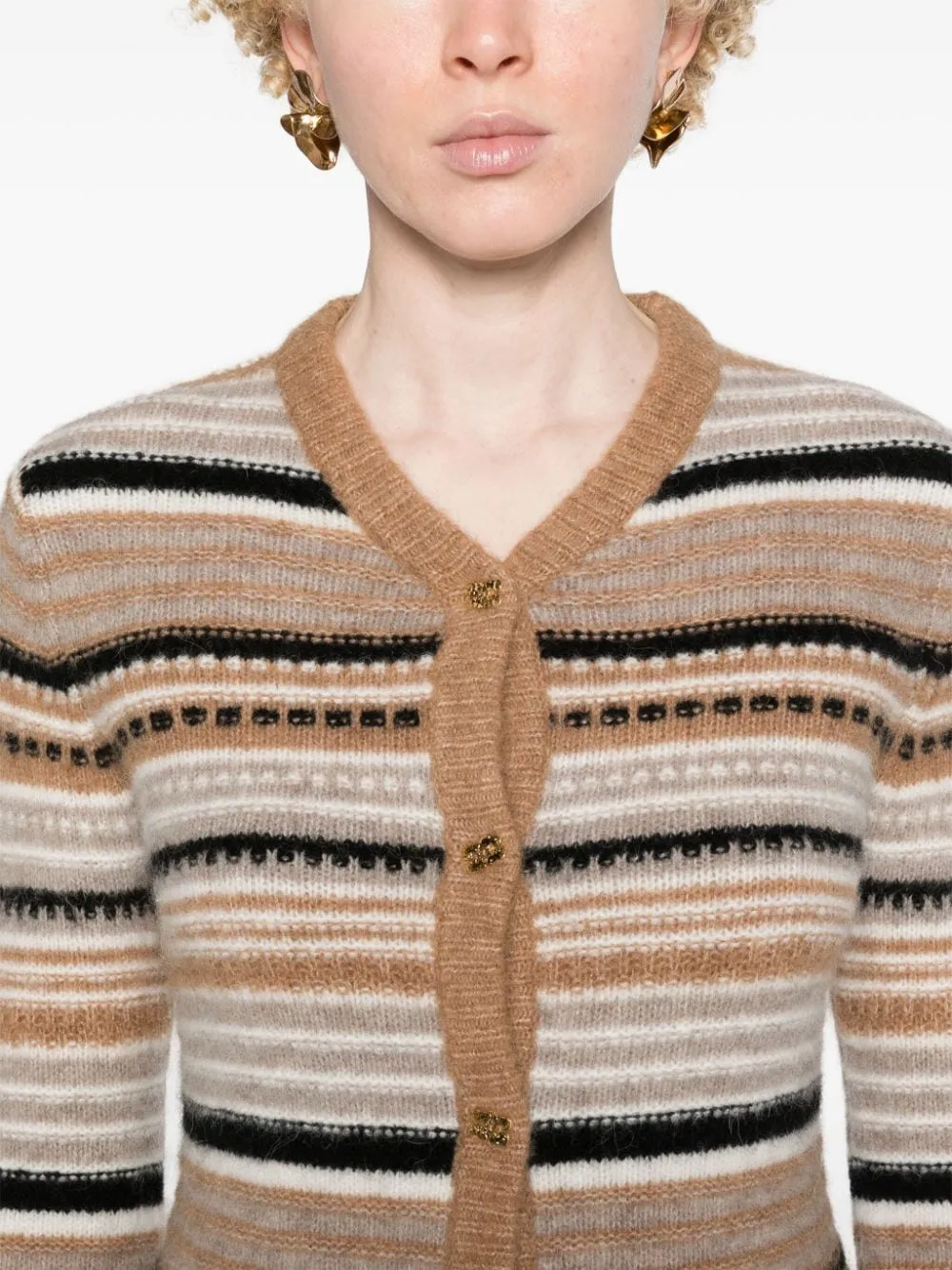 CARDIGAN WITH STRIPE PATTERN sold by Lord & Taylor product image thumbnail 2