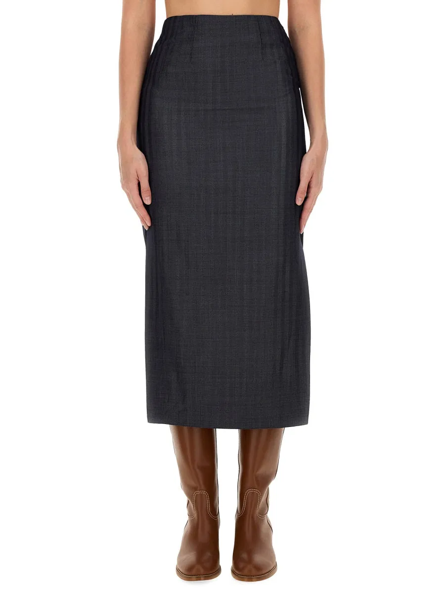 WOOL BLEND PENCIL SKIRT sold by Lord & Taylor