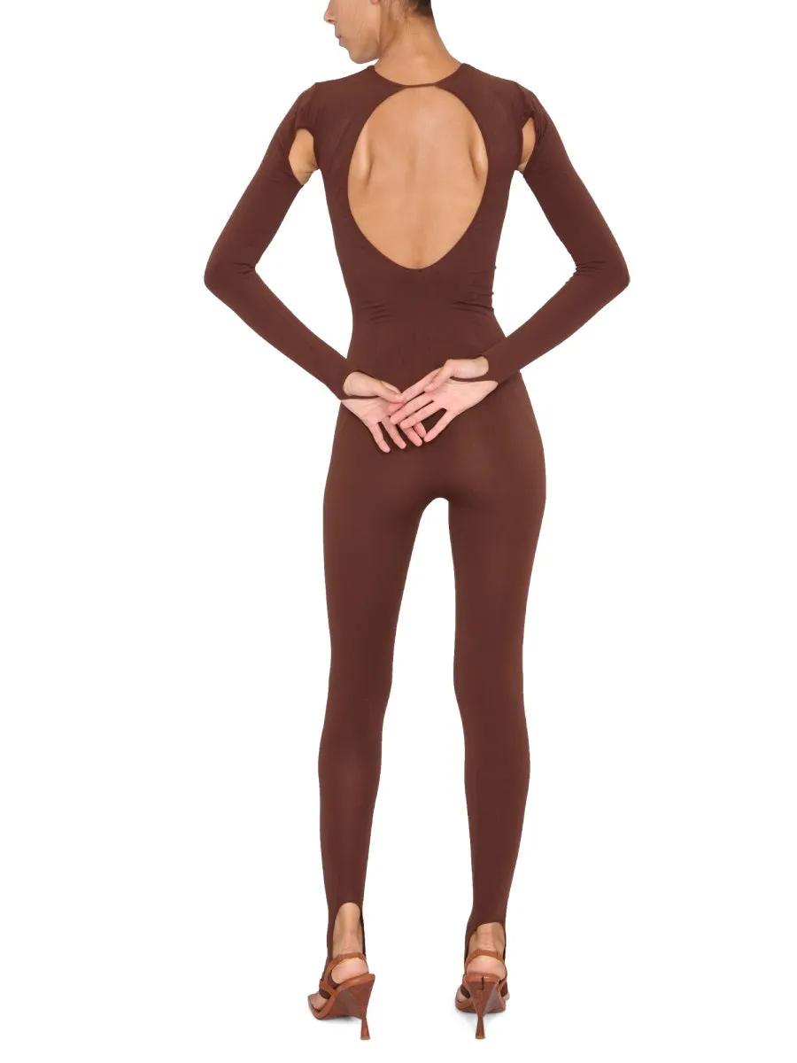 FULL JUMPSUIT WITH CUT-OUT DETAILS sold by Lord & Taylor product image thumbnail 2