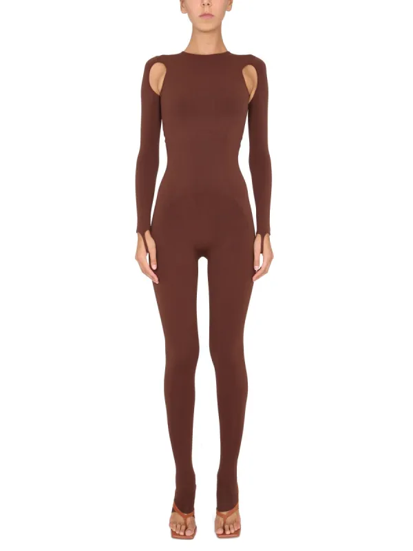 FULL JUMPSUIT WITH CUT-OUT DETAILS sold by Lord & Taylor