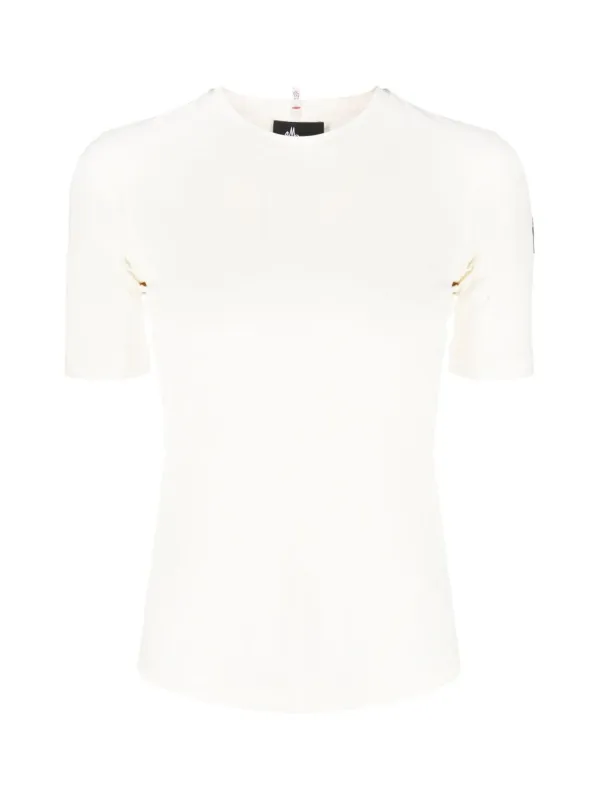 GRENOBLE LOGO PRINT STRETCH JERSEY T-SHIRT made by Moncler