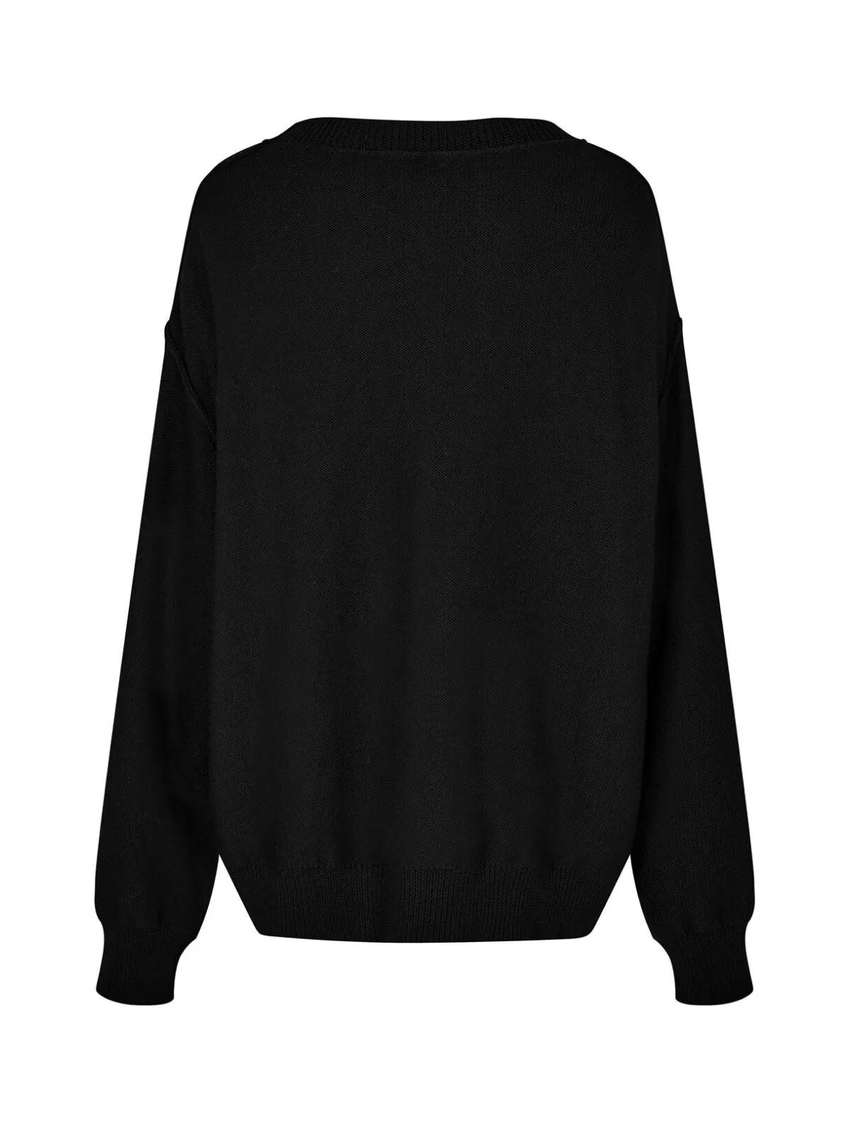 D2 STATEMENT LOGO KNIT SWEATER sold by Lord & Taylor product image thumbnail 5