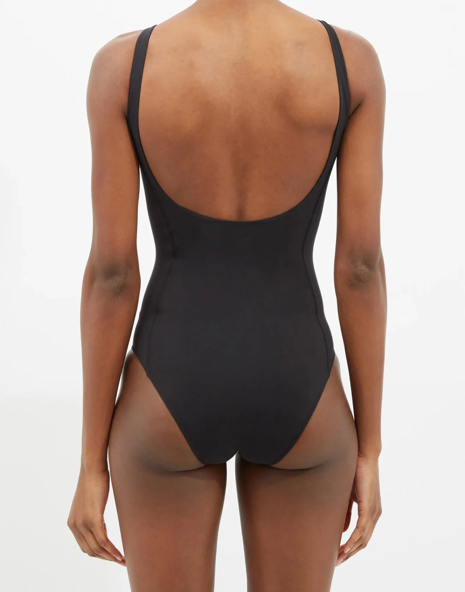 ZIP-NECK LOGO PRINT ONE PIECE SWIMSUIT sold by Lord & Taylor product image thumbnail 3