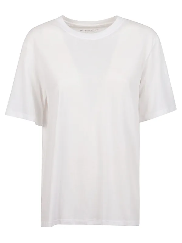 COTTON CREWNECK TOP sold by Lord & Taylor