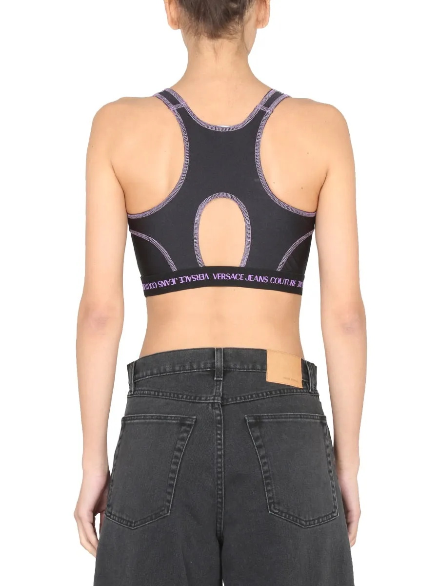 CROP TOP WITH LOGO BAND sold by Lord & Taylor product image thumbnail 3