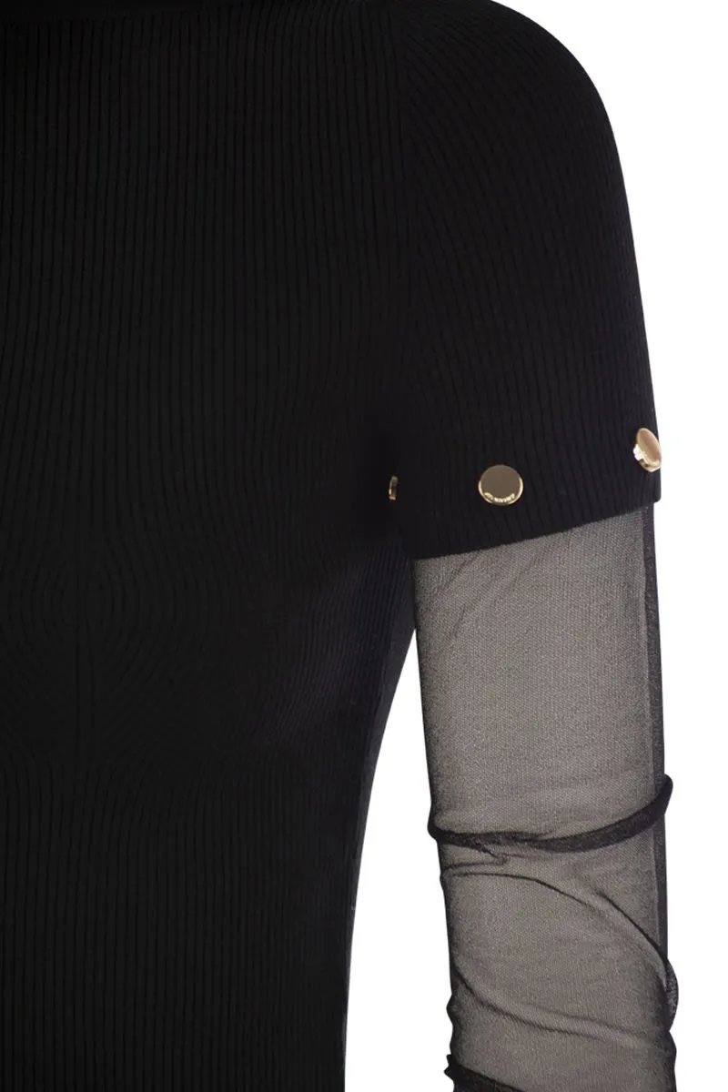 ALCIDE - TIGHT-FITTING STRETCH VISCOSE JERSEY sold by Lord & Taylor product image thumbnail 4