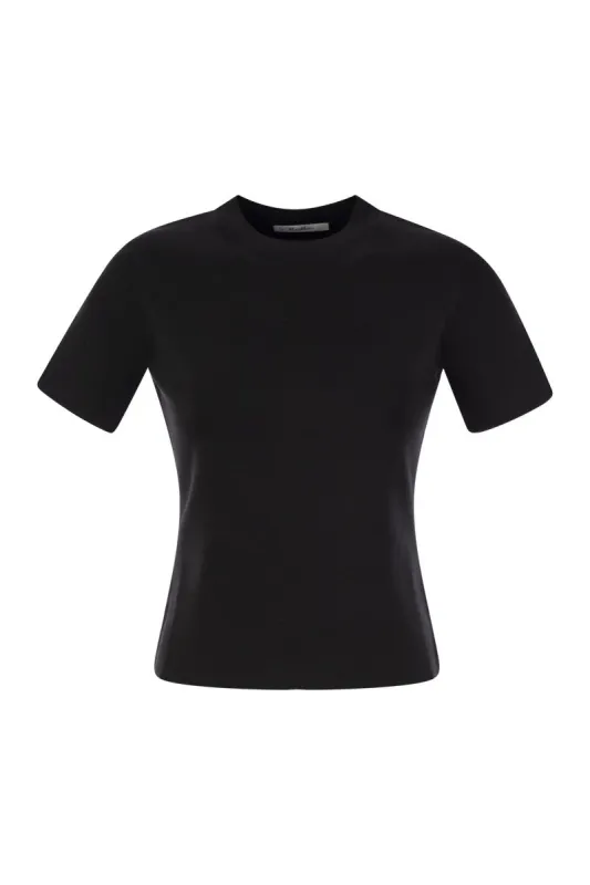 SEGALE - VISCOSE BLEND SWEATER WITH LOGO made by MaxMara