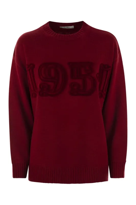 FIDO - MONOGRAM PULLOVER IN WOOL AND CASHMERE made by MaxMara