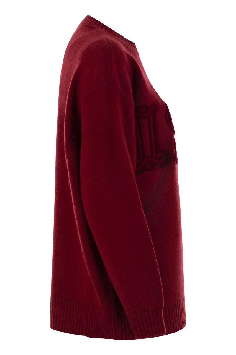 FIDO - MONOGRAM PULLOVER IN WOOL AND CASHMERE sold by Lord & Taylor product image thumbnail 3