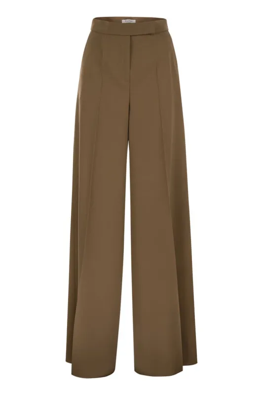 NINFA - WOOL GABARDINE TROUSERS sold by Lord & Taylor
